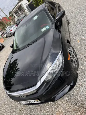 Honda Civic LX 4dr Sedan (2.0L 4cyl) 2016 Black
