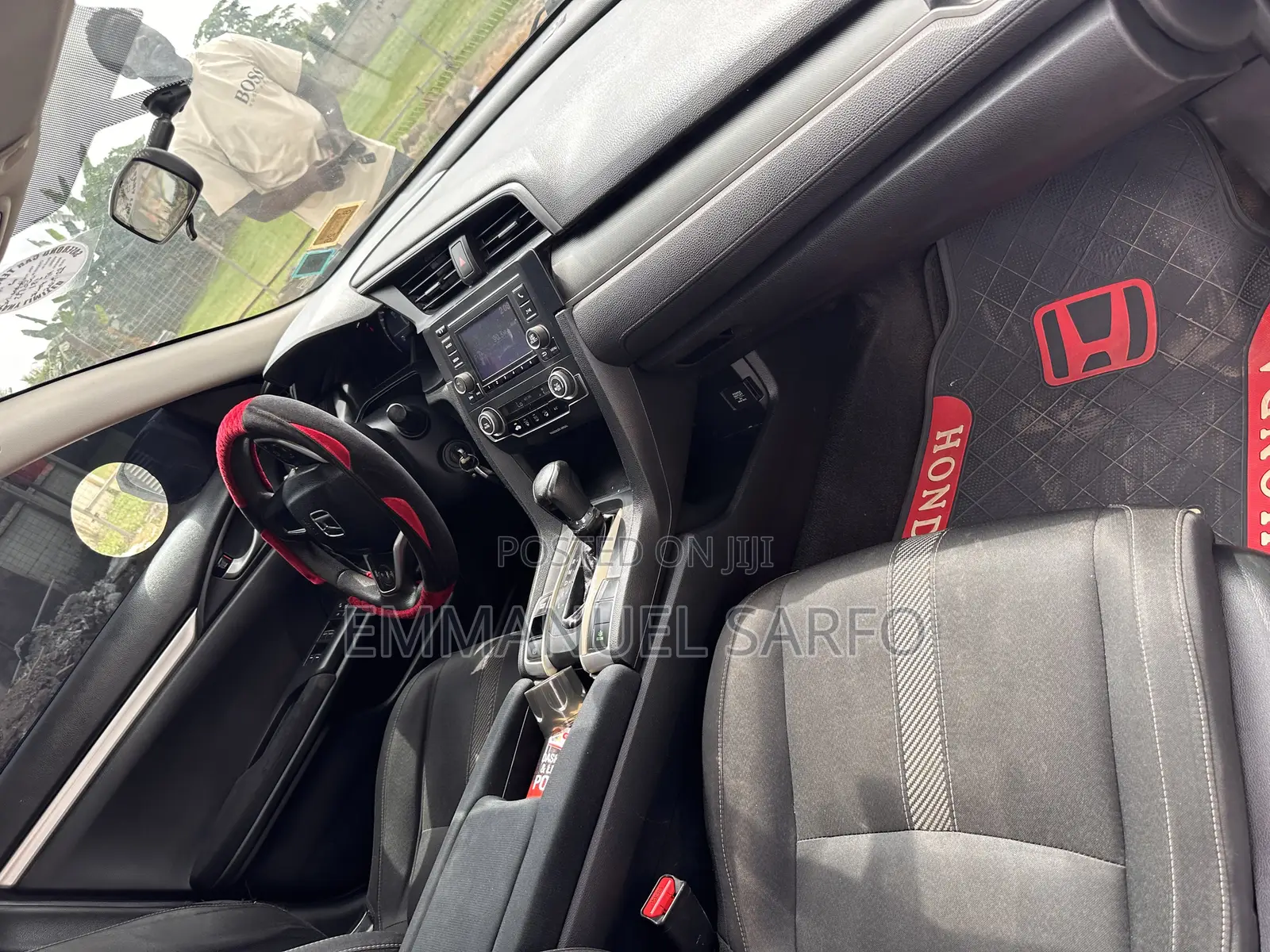Honda Civic LX 4dr Sedan (2.0L 4cyl) 2016 Black