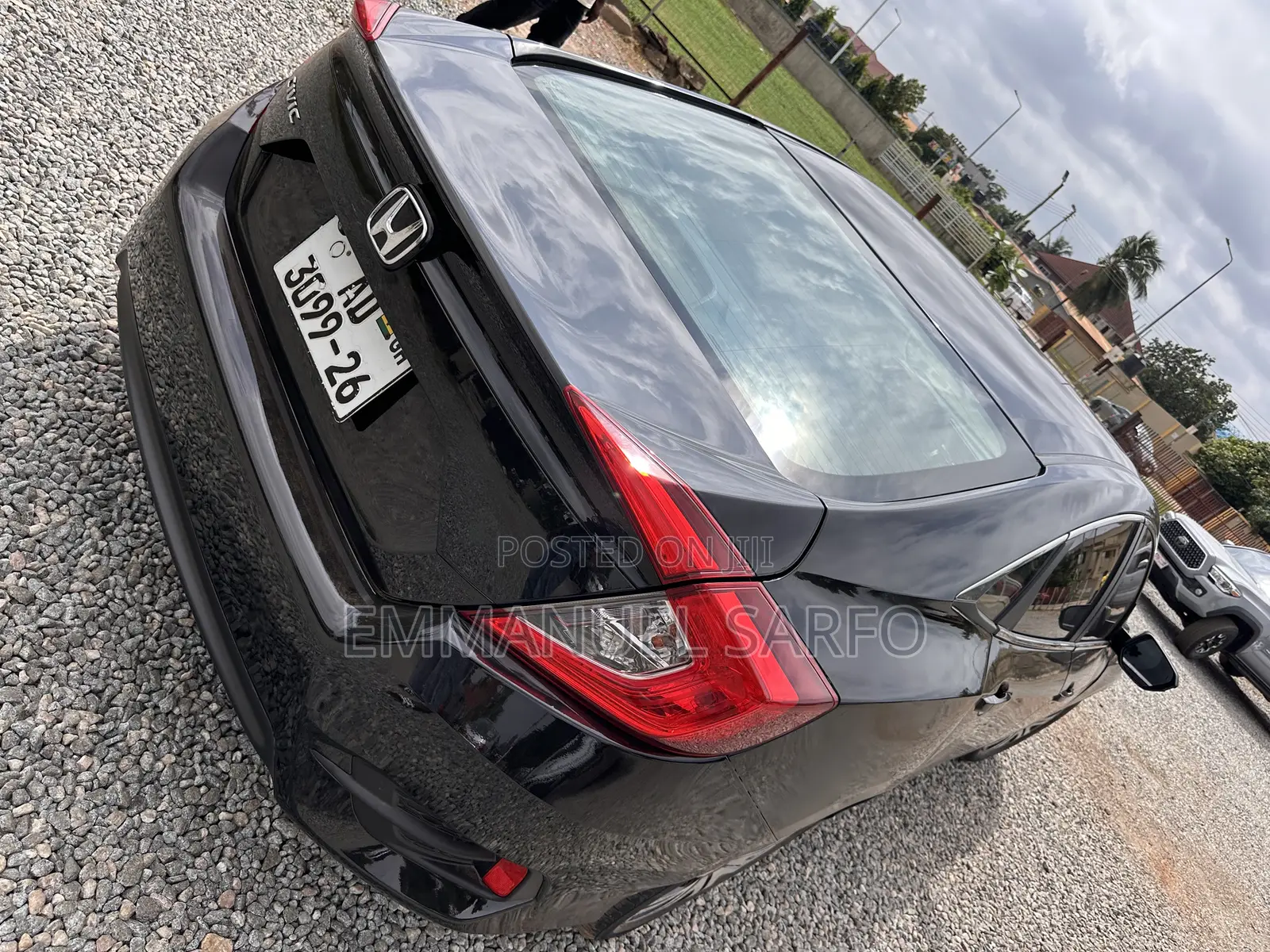 Honda Civic LX 4dr Sedan (2.0L 4cyl) 2016 Black