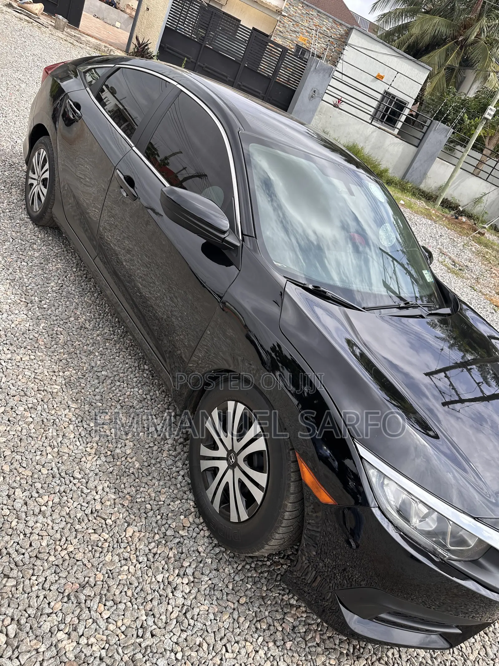 Honda Civic LX 4dr Sedan (2.0L 4cyl) 2016 Black