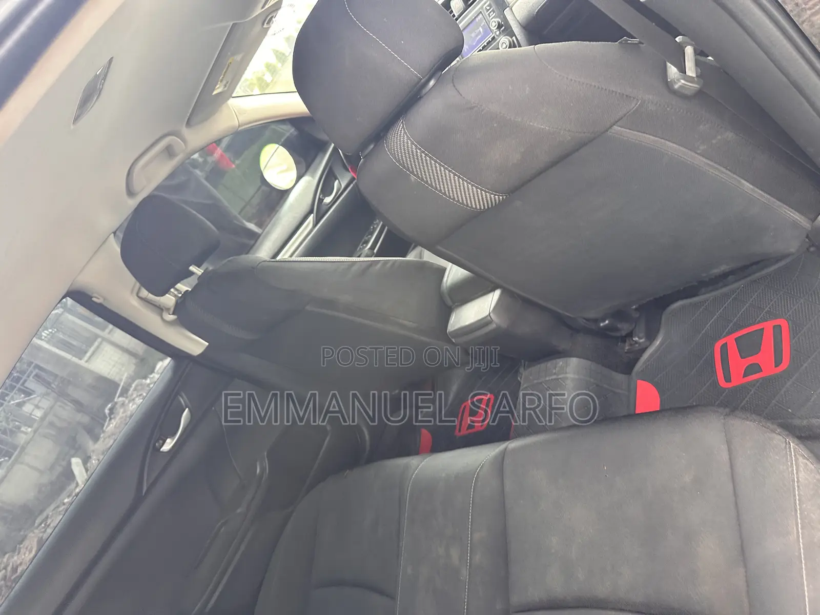 Honda Civic LX 4dr Sedan (2.0L 4cyl) 2016 Black