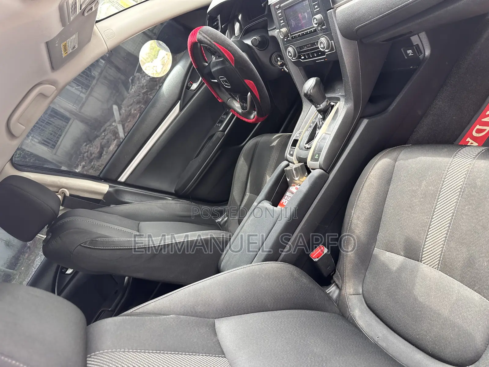 Honda Civic LX 4dr Sedan (2.0L 4cyl) 2016 Black