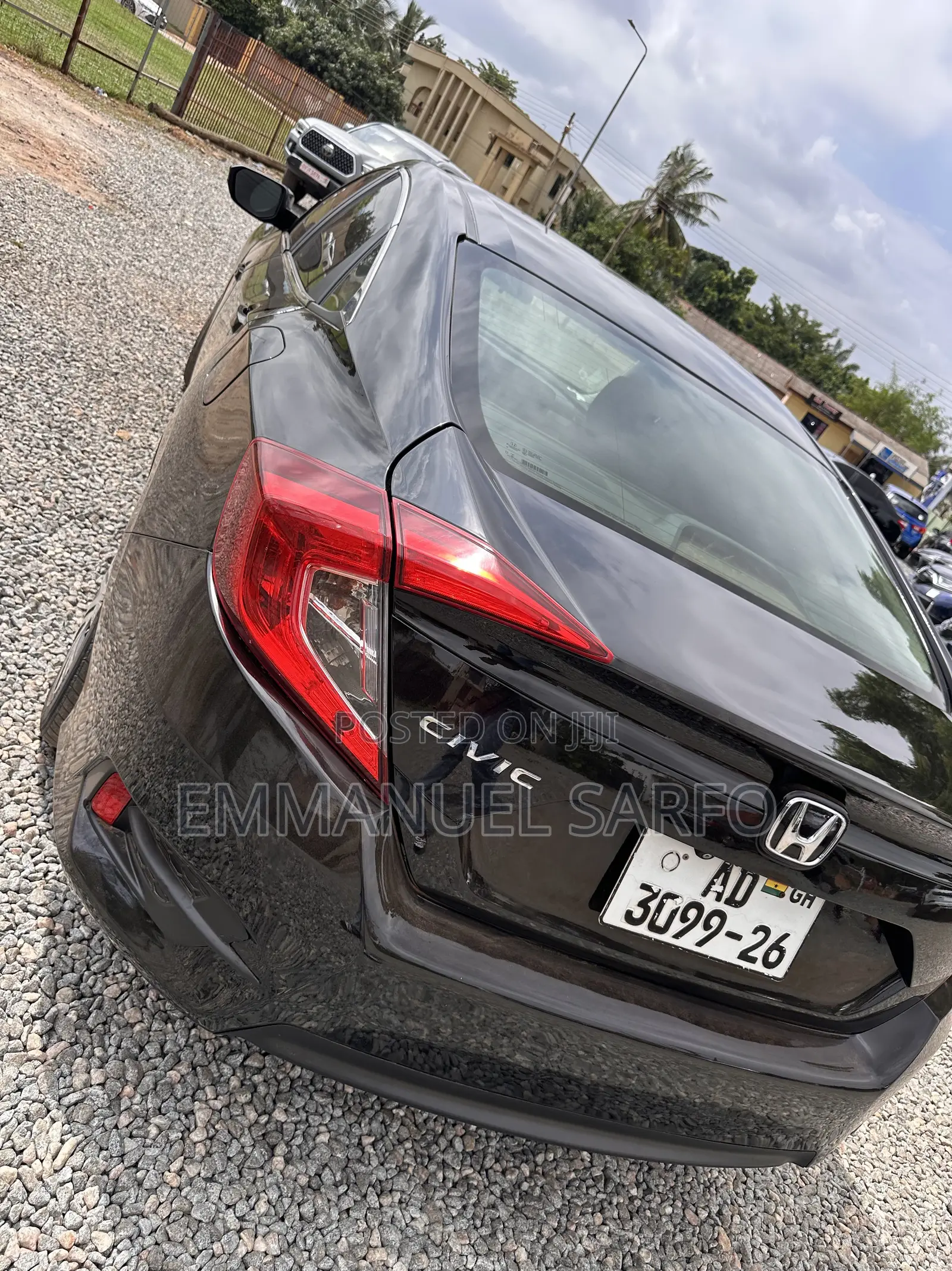 Honda Civic LX 4dr Sedan (2.0L 4cyl) 2016 Black
