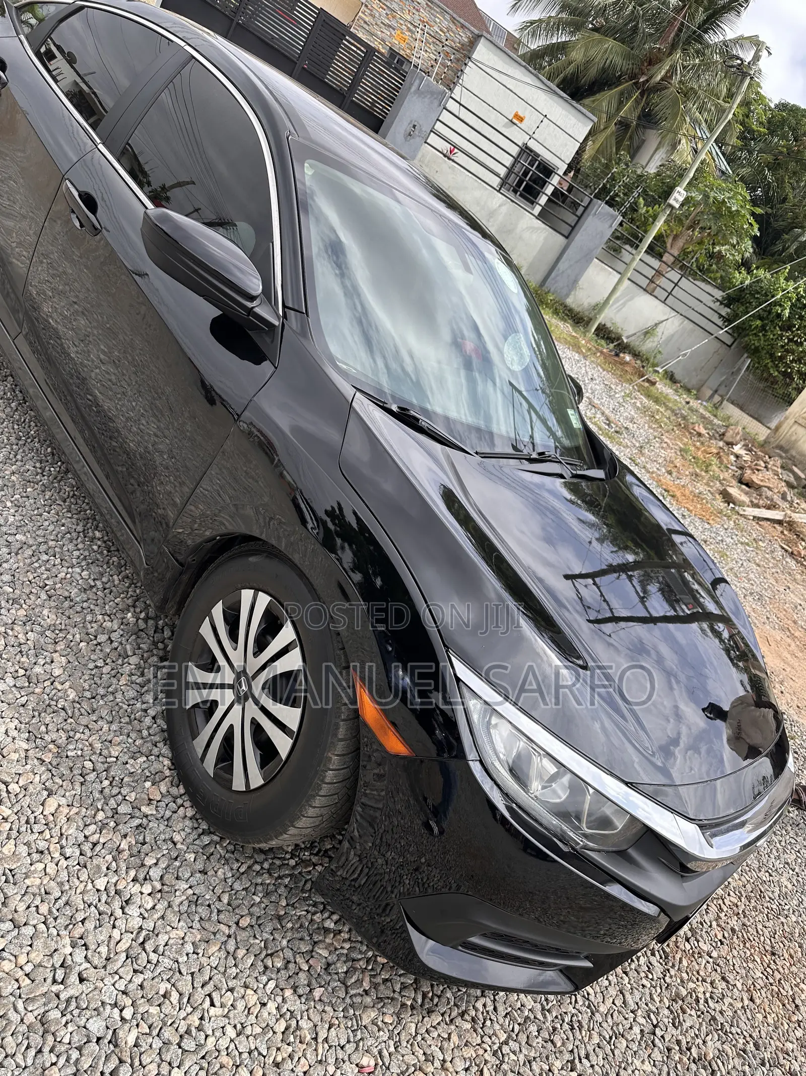 Honda Civic LX 4dr Sedan (2.0L 4cyl) 2016 Black