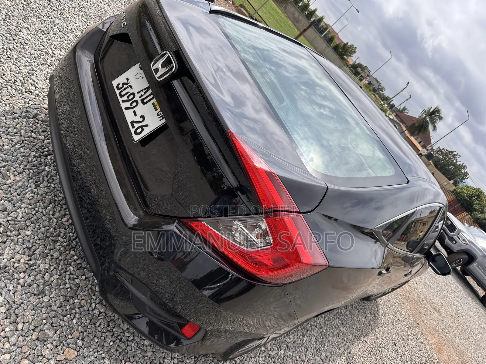 Honda Civic LX 4dr Sedan (2.0L 4cyl) 2016 Black