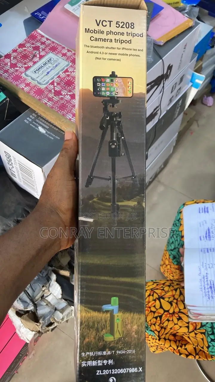 Tripod Stand With Remote Control.