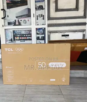 Choose Classic TCL 50” Qled Smart Satellite Android TV(Black) 