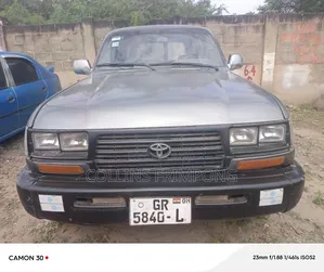 Toyota Land Cruiser 1996 Gray