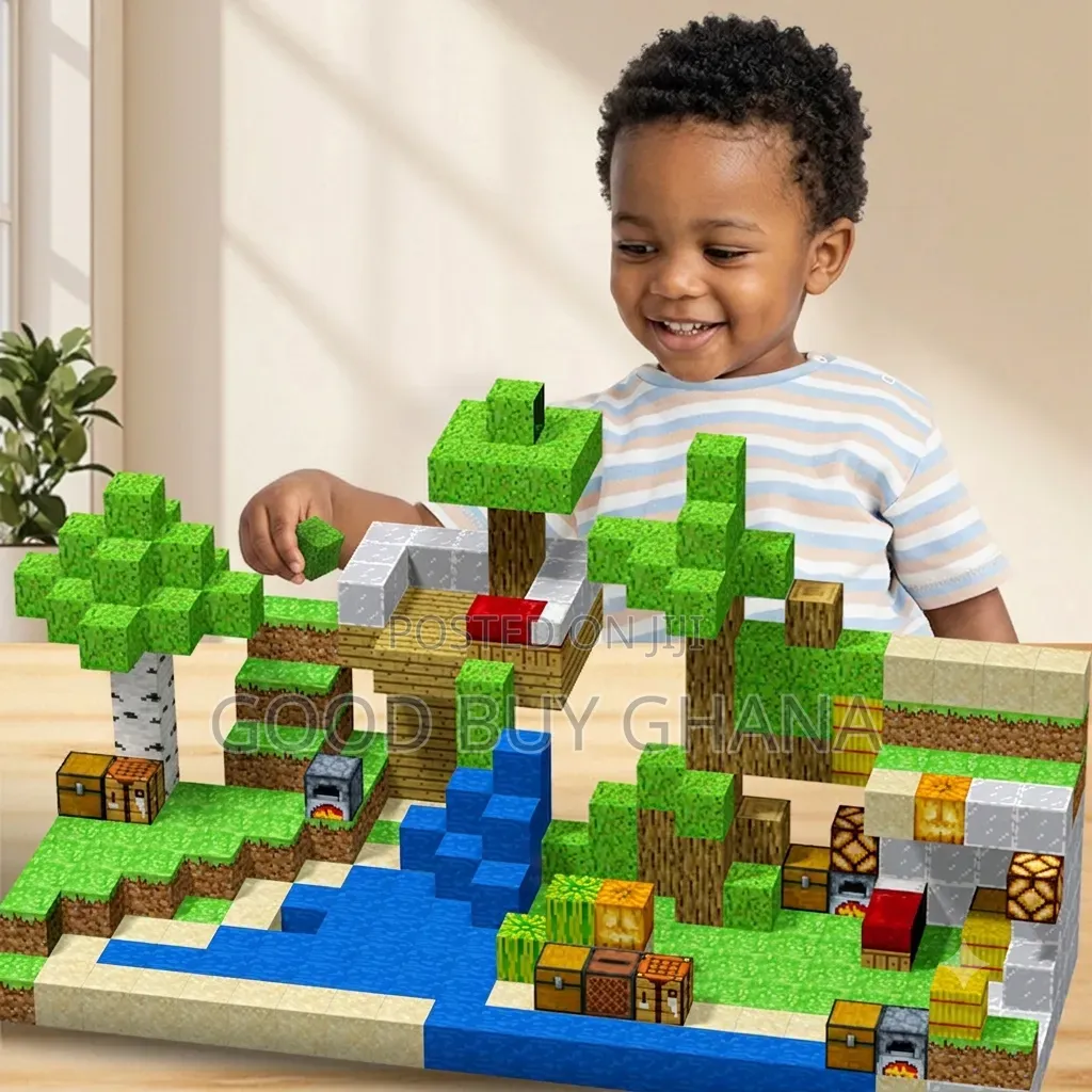 Minecraft Magnetic Cube Building Blocks Toy