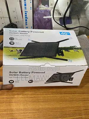 4g Solar Battery Powered Wifi Router Outdoor Waterproof