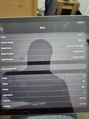 Apple iPad Air 11 (2024) 128 GB Silver