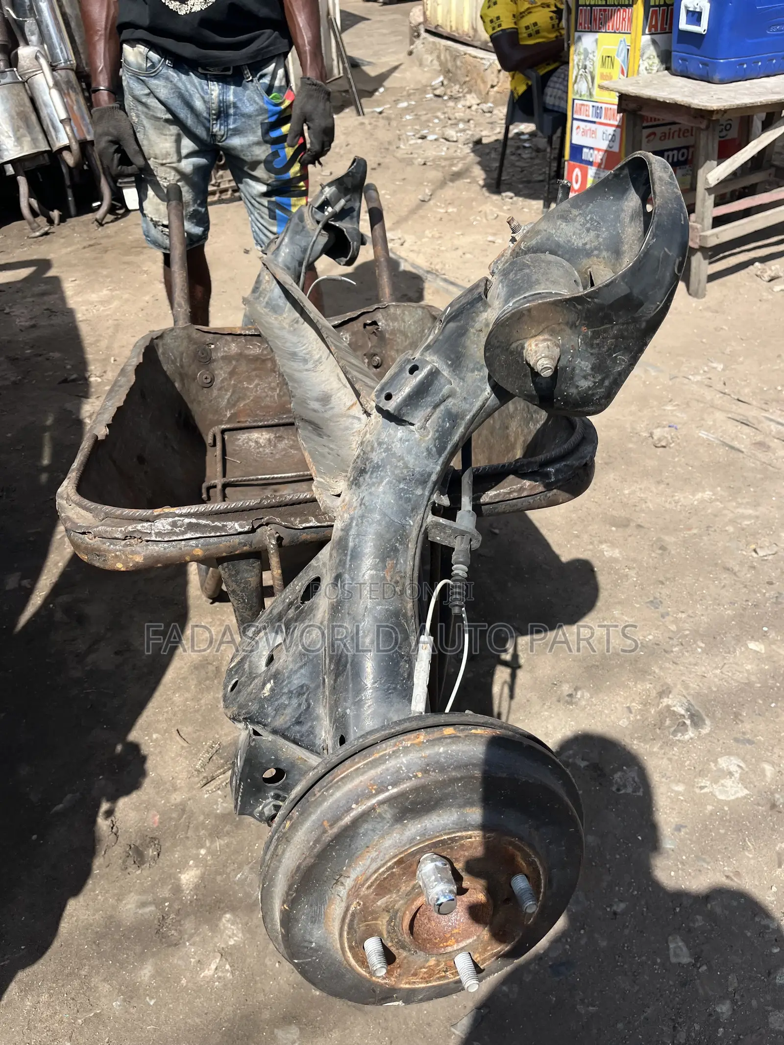 Mazda2 Back Axle Complete