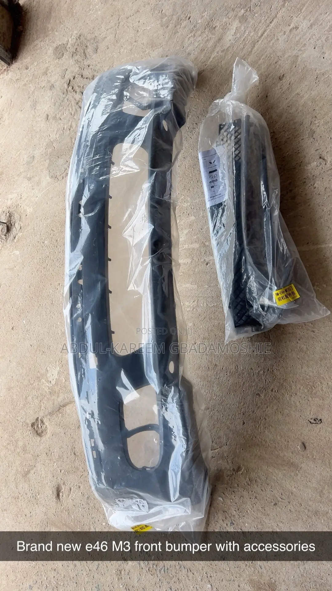 BMW E46 Front Bumper