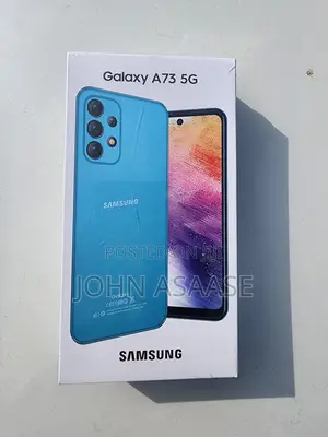 New Samsung Galaxy A73 5G 256 GB Black