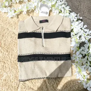 Men’s Quarter-Zip Knit Polo