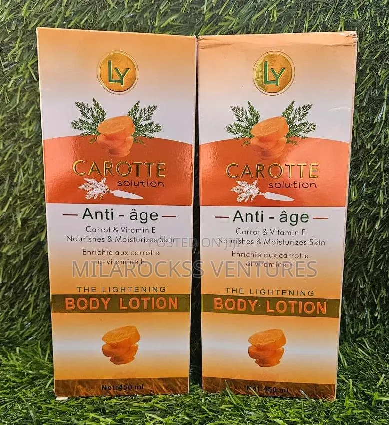 LY Carrotte Solution Lightening Body Lotion. 400ml