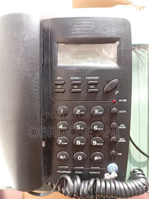 Ornin Y043 Corded Landline Telephone With Cord Wall ConnectionCable