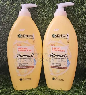 Garnier Skin Natural Brighten Complete Vitamin C Body Serum Lotion