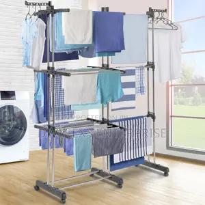 3-Tier Extendable Clothes Drying Rack