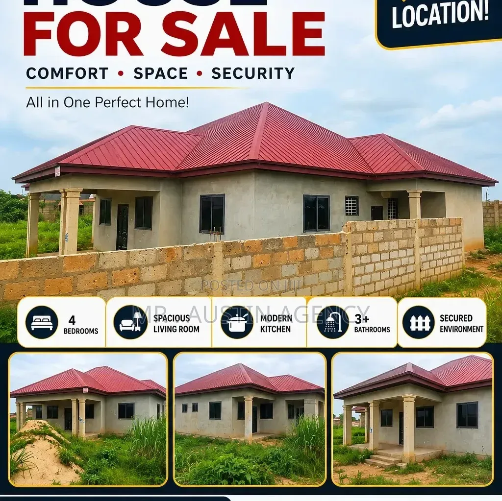 4bdrm House in Atwima Kwanwoma for sale