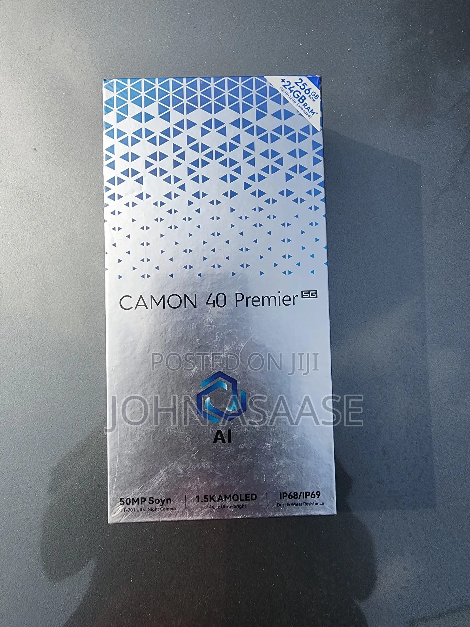 New Tecno Camon 40 Premier 5G 256 GB Black