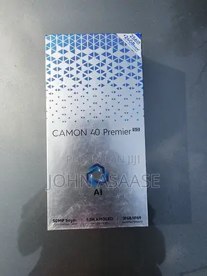 New Tecno Camon 40 Premier 5G 256 GB Black