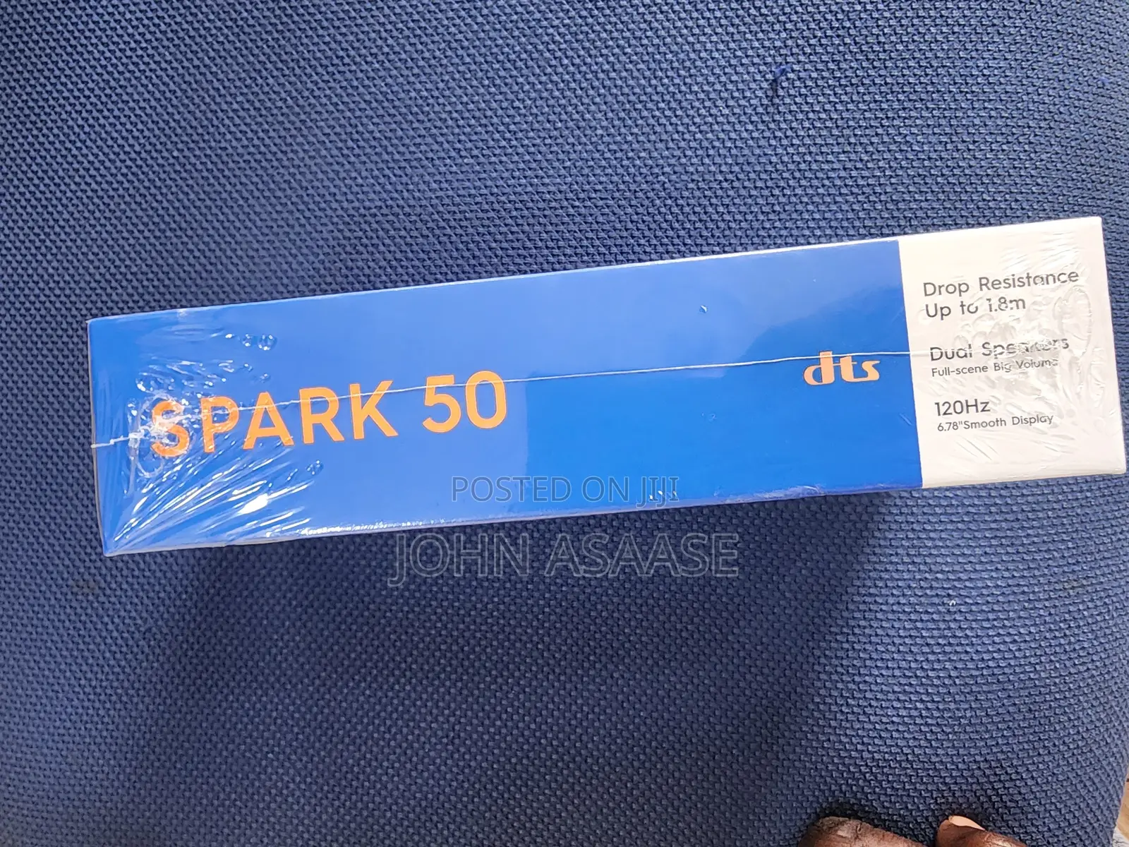 New Tecno Spark 50 5G 128 GB Black
