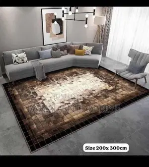 3d Crystal Velvet Carpet: Perfect for Living Room ( 200/300cm