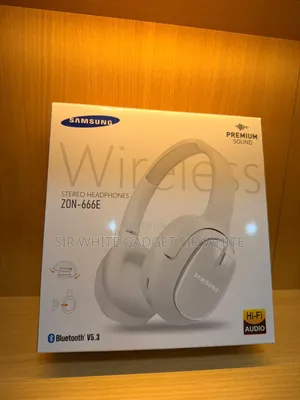 The Samsung ZON-666E Wireless Stereo Bluetooth Headphones