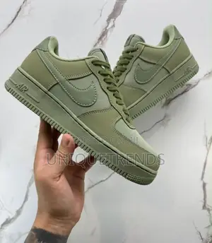 NIKE Air Force 1 Low Premium ( Oil Green)