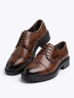 Men's Cap-Toe Derby Corporate Shoes