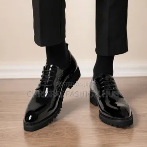 Corporate Patent Leather Shoes