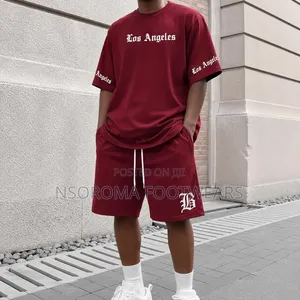 Men’s 2-Piece Outfit – L–3XL | Different Colours Available