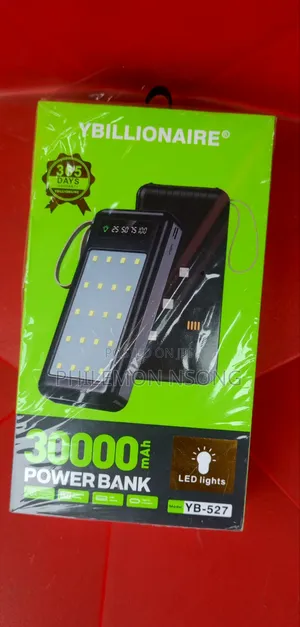YBillionair YB-527 30000mAh Powder Bank