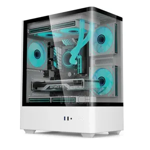 Mini Tower Gaming Case With Argb Fans
