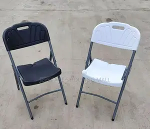 Heavy-Duty Multi-Color Plastic Folding Chair