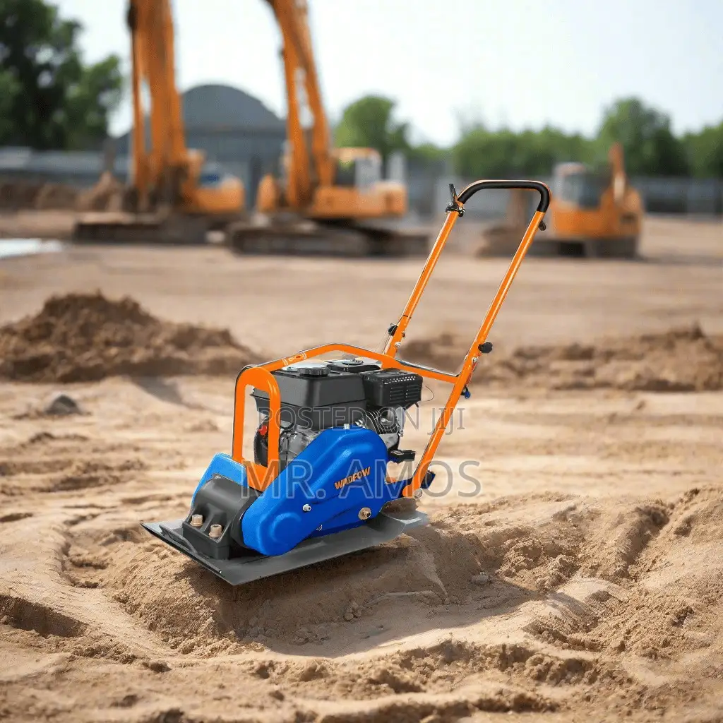 6.5 HP Gasoline Plate Compactor With 100Kg Weight - WPM3A100