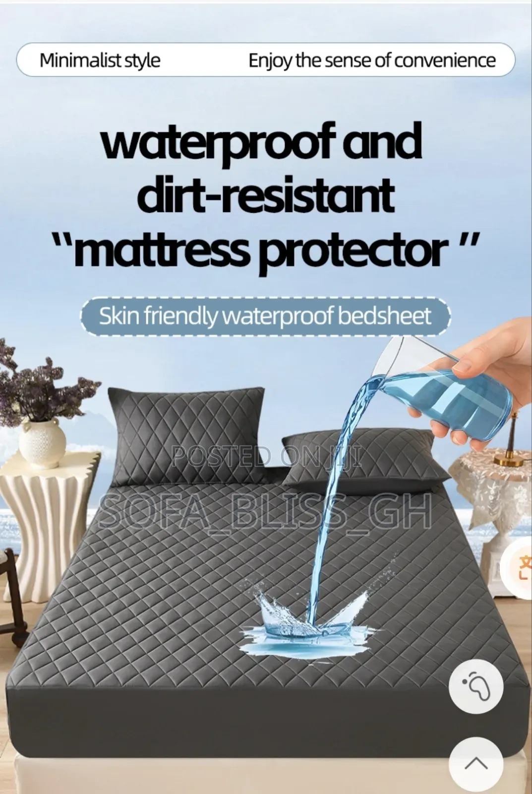 Waterproof Bedsheets for Double Bed