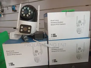 Dual Lens Indoor Wifi Camera