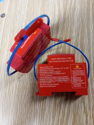 Heat Aerosol Fire Extinguisher Device