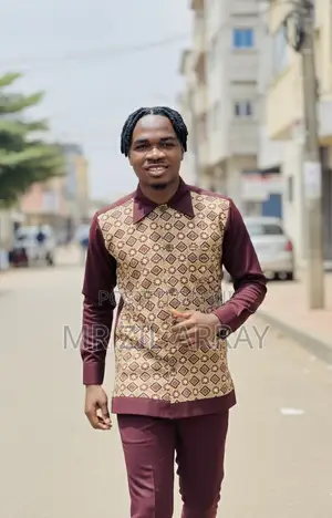 Stylish Men's Casual Kaftan Set – Lightweight Comfortable