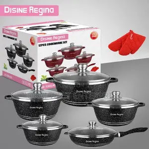 Desine Regina 12-Piece Non Stick Cookware Set
