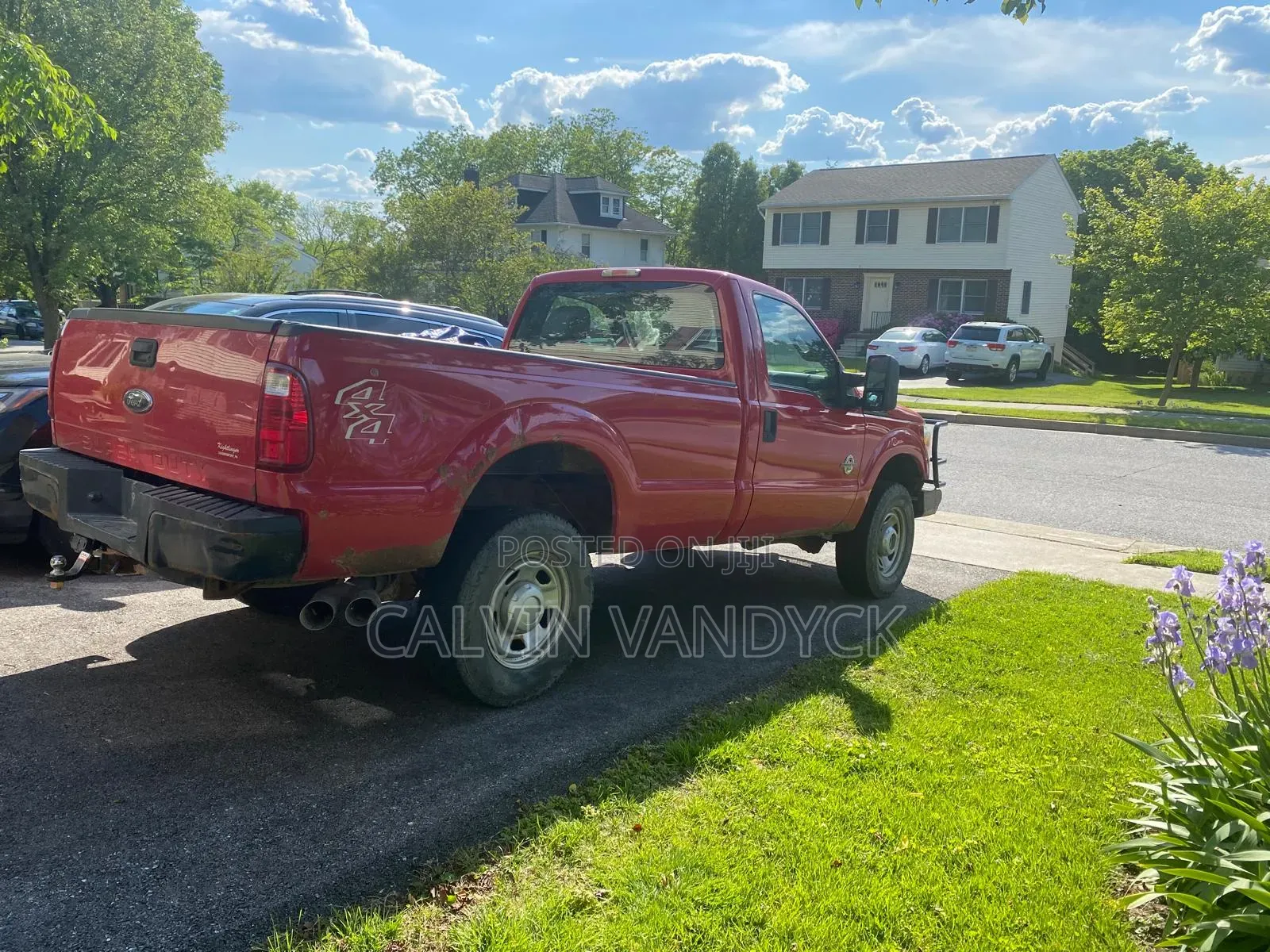 Ford F-250 XLT 2011 Red