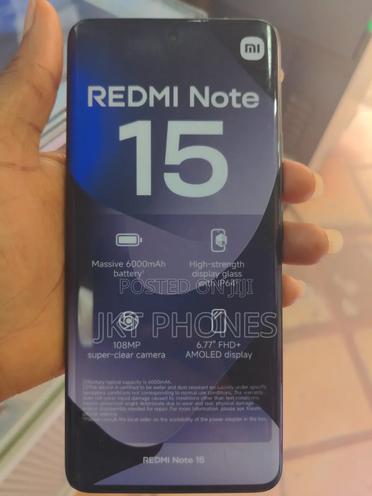 New Xiaomi Redmi Note 15 256 GB Black