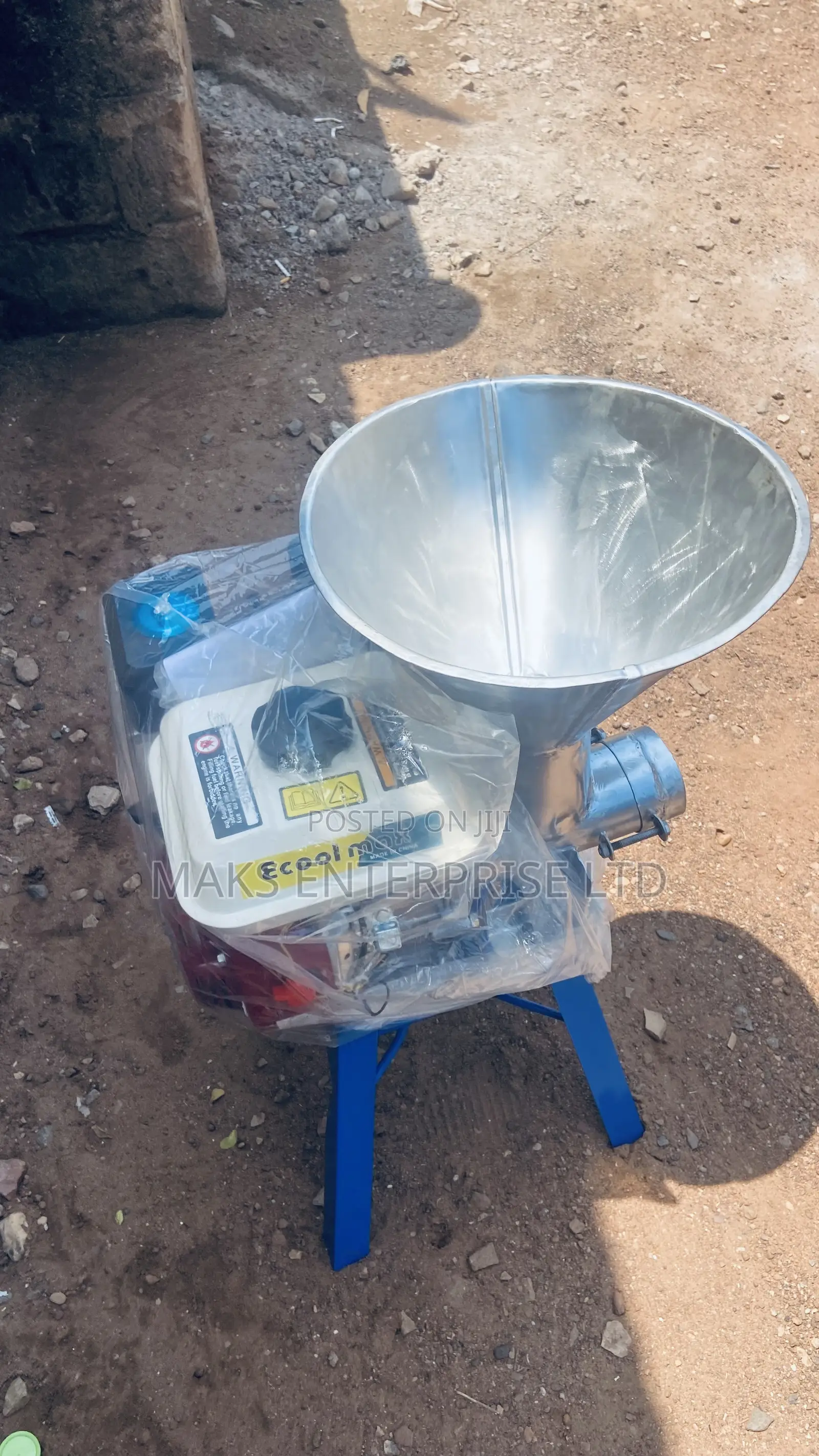 Mini Fufu Machine With a Petrol Engine