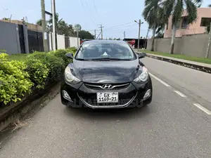 Hyundai Elantra Limited 2012 Black