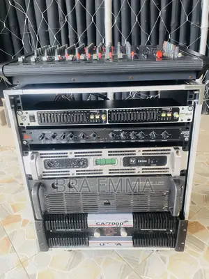 Full Set of Amplifier in Rack