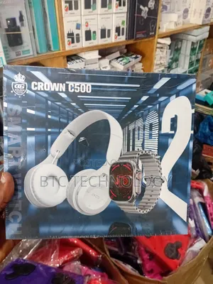 Crown C500 Watch and Headphones