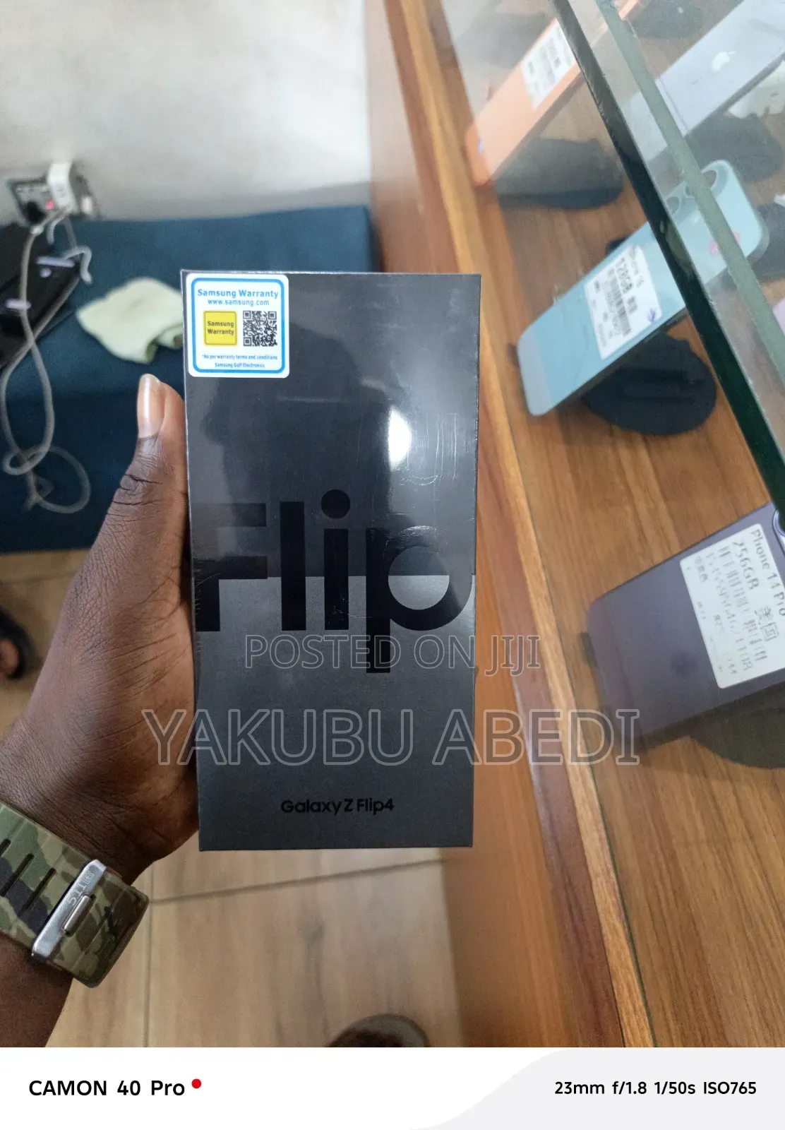 New Samsung Galaxy Z Flip4 512 GB Black