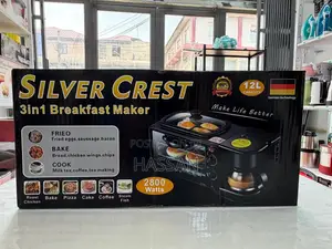 3in1 Breakfast Maker 12L Capacity Oven (Coffee,bakeries,frying)